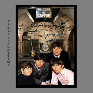 The Beatles Cavern Club Signed Memorabilia Autograph A4