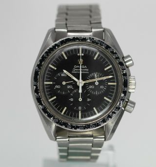 Vintage 1967 Omega Speedmaster Professional Chronograph Wristwatch Rf.  145.  012 - 67