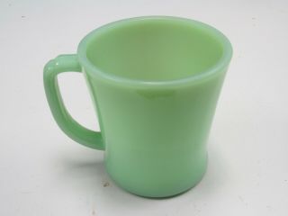 J10 Vintage Fire King Jadeite Coffee Tea Mug Cup D Handle Mug Oven Ware
