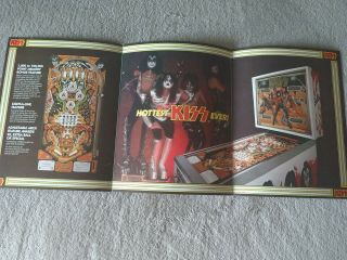KISS Rare Aucoin Bally Pinball Machine Brochure 1979 3