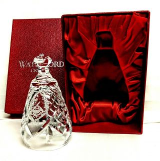Waterford Crystal Partridge In A Pear Tree 1989 Box Christmas Bell