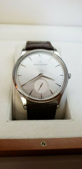 Jaeger Lecoultre Master Grande Ultra Thin 174.  8.  90.  S,  Box And Papers