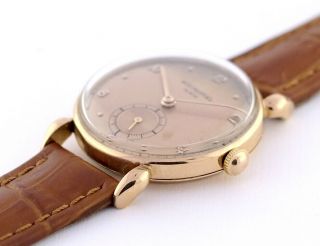 Rare (ca.  1948) Patek Philippe ref.  1461 18k Rose Gold Round Men ' s Wristwatch 3