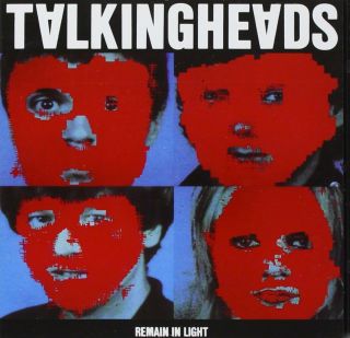 Talking Heads - Remain In Light - Mini Poster & Black Card Frame