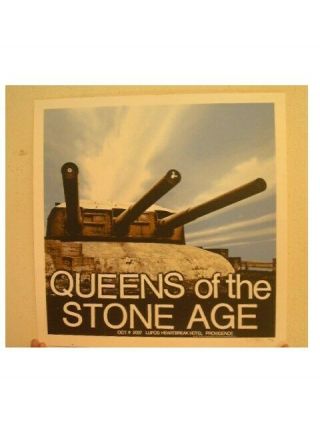 Queens Of The Stone Age Poster Signed And Numbered By Artist Silkscreen
