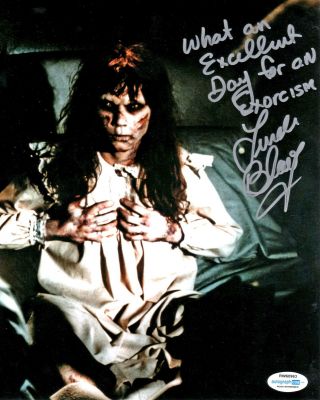 Linda Blair Autographed Signed 8x10 Photo The Exorcist Acoa Witness Itp