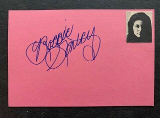 Signed In 1968 - Bobbie Gentry - Ode To Billie Joe - Country Singer Autograph