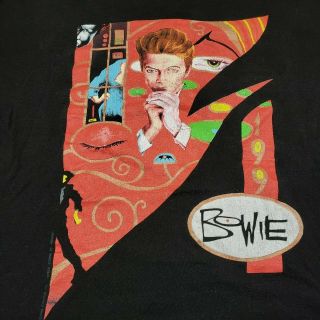 Vtg David Bowie Sound,  Vision 1990 Concert Tour Shirt Xl Single Stitch Rare
