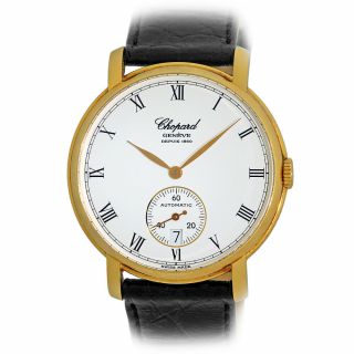 CHOPARD Gent ' s 18K Yellow Gold 36mm Classique Round Case 1860 Automatic 16/1223 2