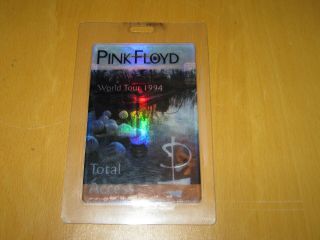 Pink Floyd - 1994 The Division Bell Tour Pass (promo Ticket)