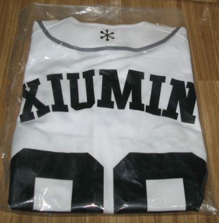 Exo Exoplanet 3 The Exo’rdium Concert Goods Xiumin Baseball Uniform Jersey M