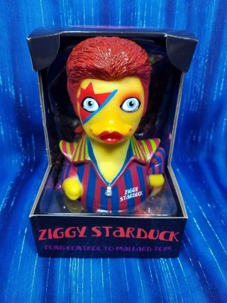 Ziggy Starduck CelebriDuck Rubber Duck David Bowie Fans NIB 2