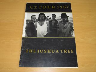 U2 - The Joshua Tree Tour Programme (promo)