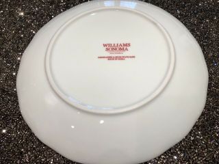 Williams - Sonoma Christmas Tree Salad Plate Set Of 4 Exclusive 3