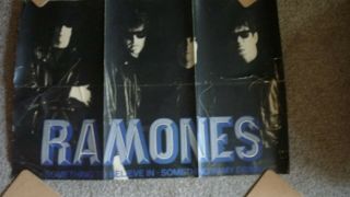 Ramones Poster Vintage 90 