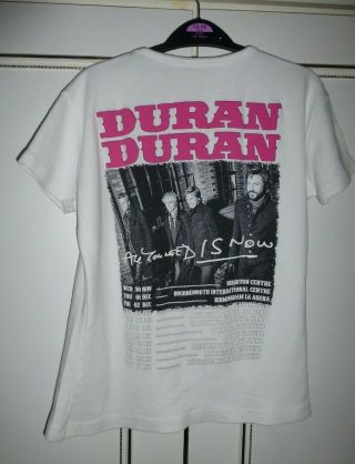 Duran Duran Rare Unofficial T - Shirt From 2011 Tour Size S