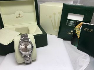 Rolex Air King Precision Stainless Oyster Dial Automatic Watch Z Ser 2007