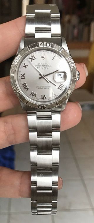 Purchased In 2002 Men’s Oyster Perpetual Rolex Thunderbird Datejust