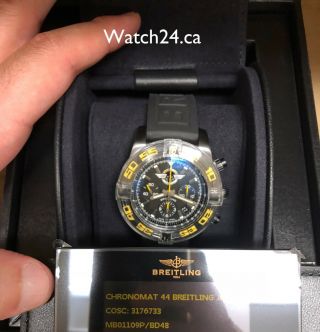 Open To Offers Breitling Jet - Team Chronomat 44mm Blacksteel – Limited