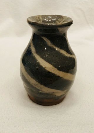 Burlon Craig Catawba Valley Pottery 3 " Swirl Mini Vase