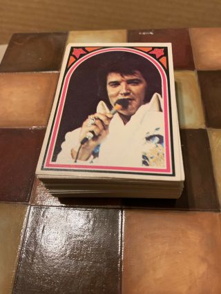 Elvis Presley 1978 Trading Card Complete Set Of 66 Cards Vintage