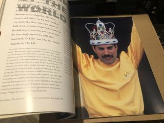 Queen Rock Lives Freddie Mercury Large Picture Book Softback 2