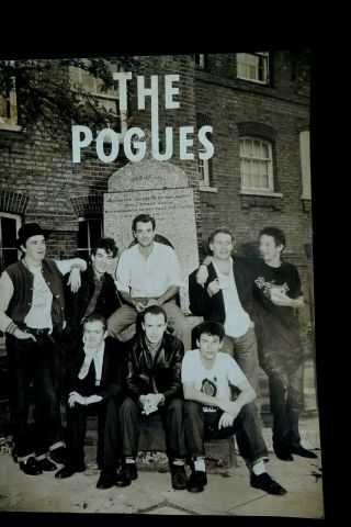 The Pogues Official Uk Concert Tour Programme 1988