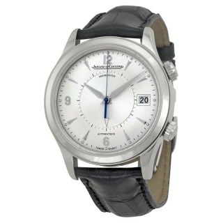 Jaeger Lecoultre Master Control Memovox 40mm Automatic Silver Dial Watch