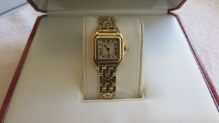 Ladies Cartier Panthere Solid 18 K Gold