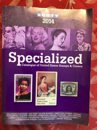 2014 Scott Stamp Catalogs Complete Set Volume 1 - 6,  Specialized US (7 Books) 2