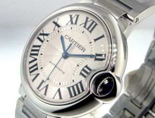 Cartier Ballon Bleu W6920046 36mm Stainless Steel Automatic Wrist Watch Unisex