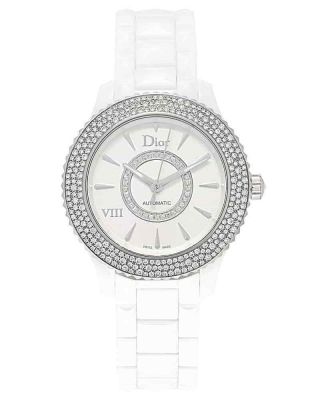 Dior Dior Viii Ceramic Diamond 38mm Automatic Ladies Watch Cd1245e5c001