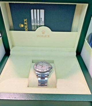 35mm Rolex Yacht - Master Watch with Platinum Bezel,  Gray Dial 168622 2