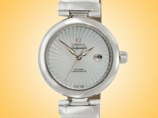 Omega Deville Ladymatic Co - Axial Ladies Automatic Stainless Steel Watch