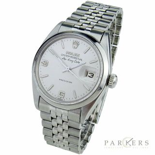 Rolex Air - King Date Oyster Perpetual Stainless Steel Wristwatch 5700 C.  1963
