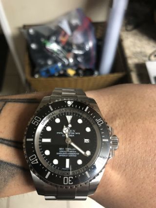Rolex Deepsea Sea - Dweller 116660 Black Dial Steel Automatic Mens Watch 3