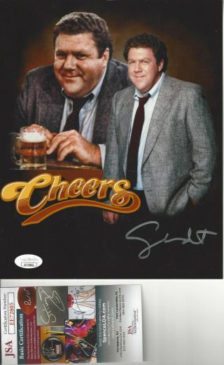 Cheers Norm - George Wendt Autographed 8x10 Photo Jsa Certified