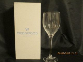 Vera Wang By Wedgwood In Sequin Pattern Lead Crystal Water Goblet