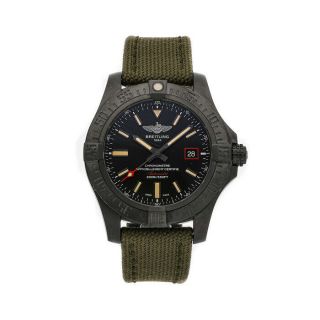 Breitling Avenger Blackbird Special Edition Titanium Mens Watch V1731110/bd74