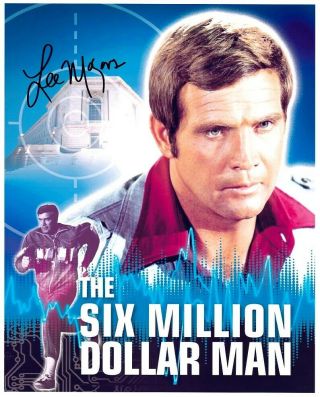 Lee Majors Hand - Signed The Six Million Dollar Man 8x10 Authentic W/ Classic