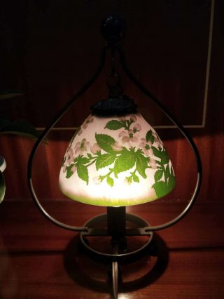 8very.  Emile Galle Lamp