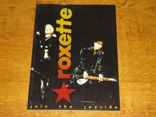 Roxette - Joyride Official Tour Programme (promo)
