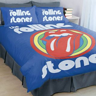 Rolling Stones Double Bed Quilt Doona Duvet Cover Birthday Fathers Day Gift