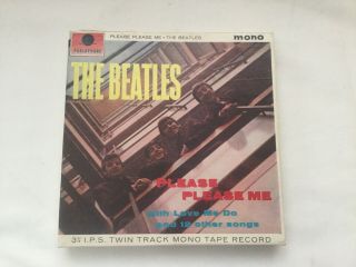 Reel To Reel Tape The Beatles “please Please Me” Ta - Pmc1202