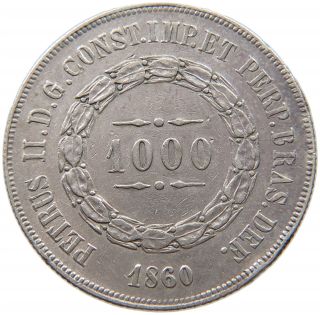 Brazil 1000 Reis 1860 T108 043