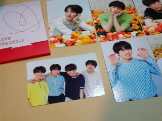 BTS world tour love yourself MINI PHOTO CARD official MD 2018 photocard 8 SET bb 3