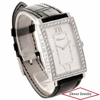 Chopard Classique Large Rectangle Diamond 18K Gold Watch 17/3527/8/20 $42000.  00 3