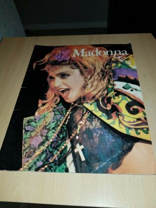 Madonna Book - Like A Virgin - Press Book - Christina Blake - 1985