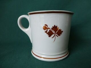 Antique Mellor,  Taylor & Co England Tea Leaf Ironstone Mug 3