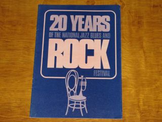 Reading Rock Festival - 1980 20th Anniversary Official Tour Programme (promo)